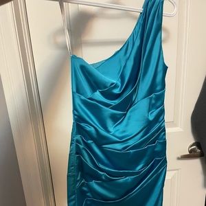 Formal teal dress